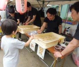 模擬店の様子