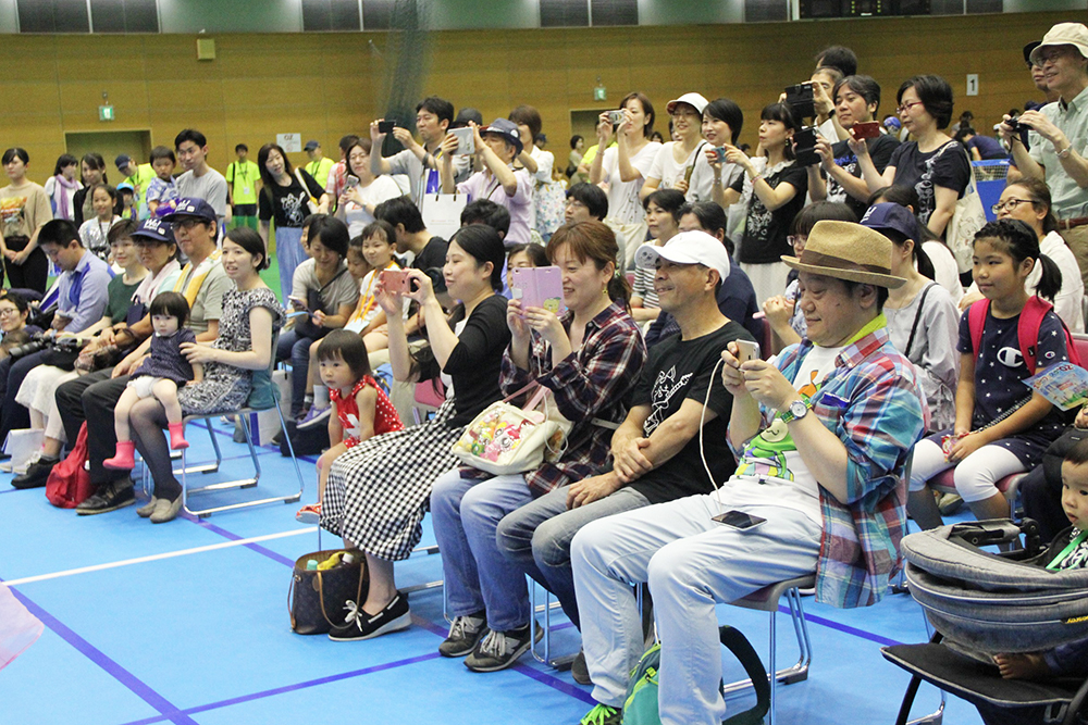 イベントの観客の様子