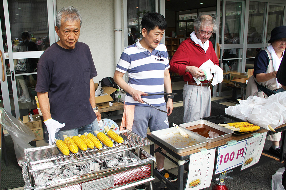 出店の様子