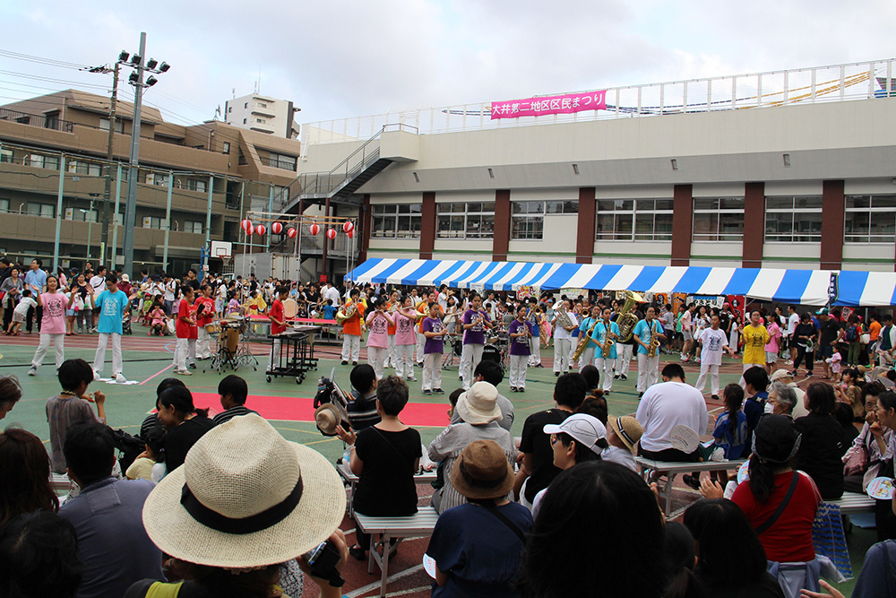 伊藤学園吹奏楽部の演奏