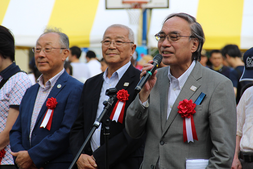 濱野区長あいさつ