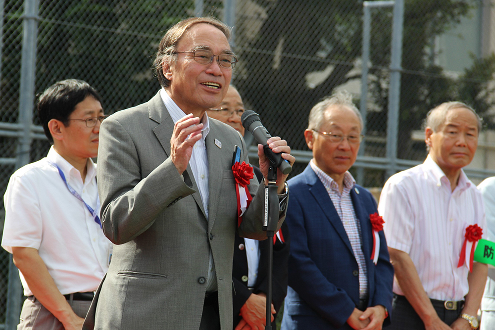 濱野区長あいさつ