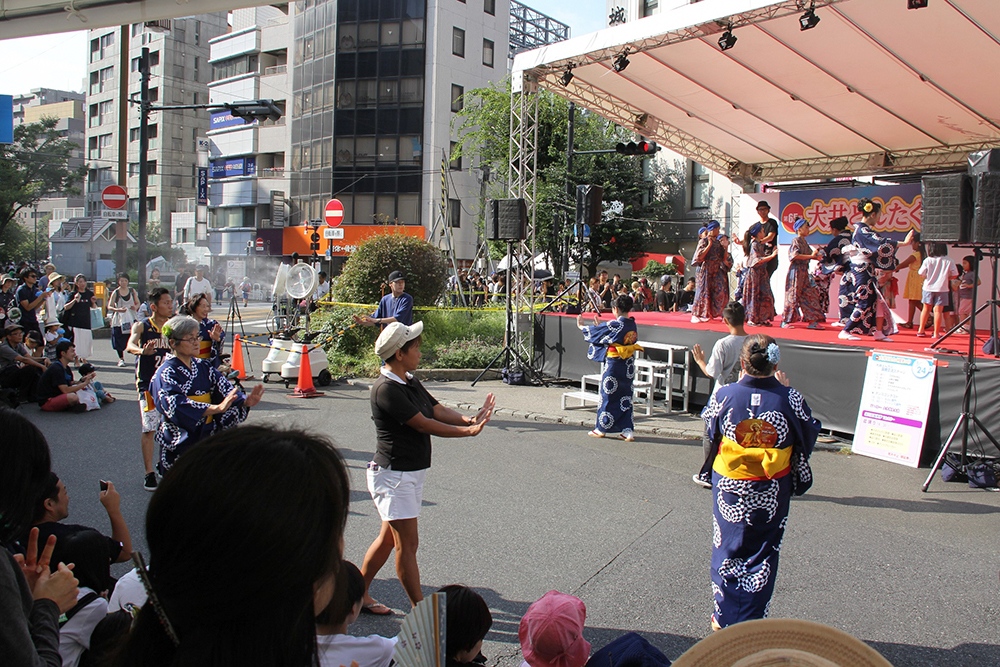 盆踊りの踊り方講座