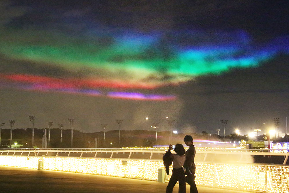 光の絶景 大井競馬場の Tokyo Mega Illumination 19 がスタート 品川区