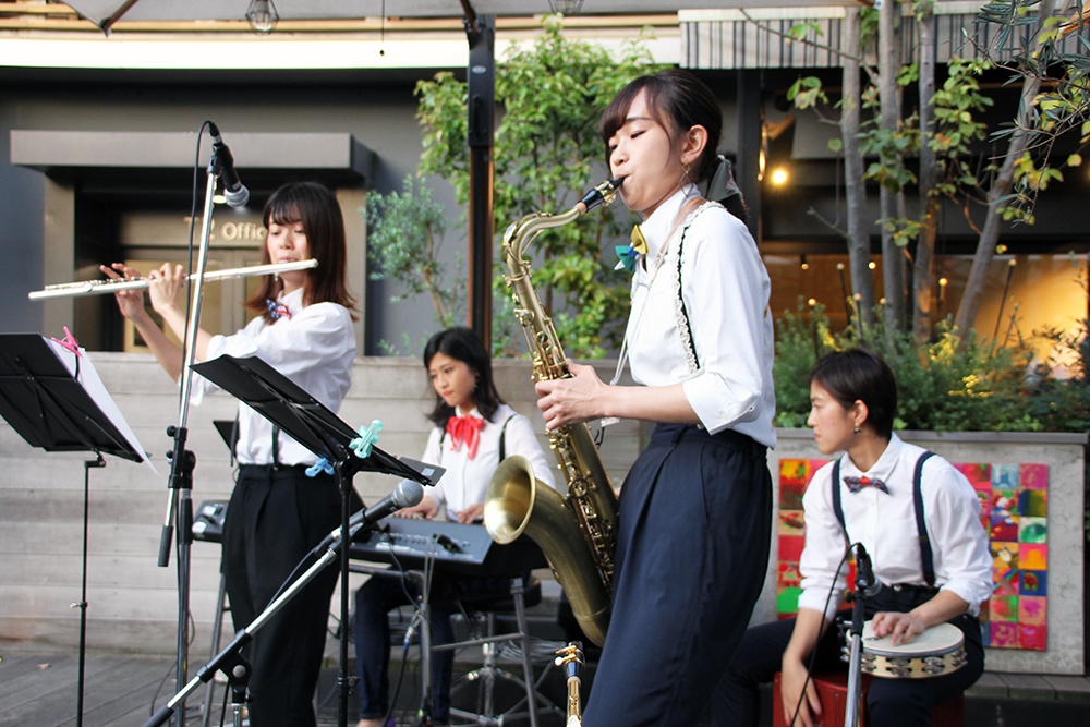 天王洲キャナルフェス　ジャズ等の演奏