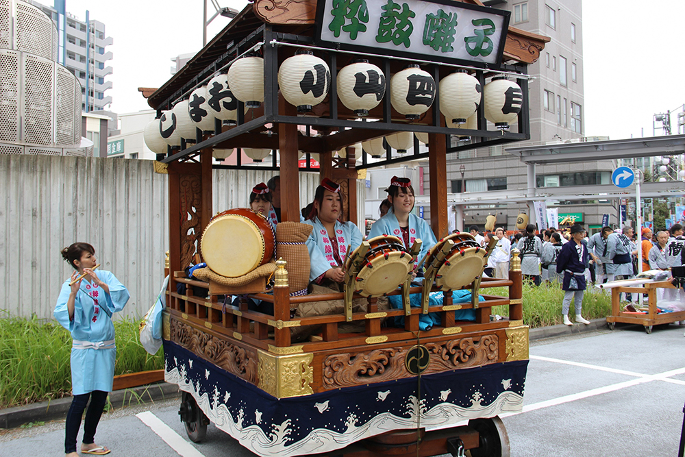 小山四丁目町会山車