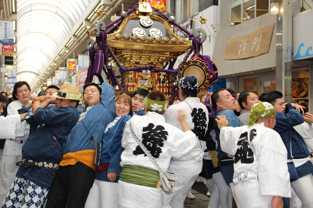 後地大神輿保存会および後地拍子会