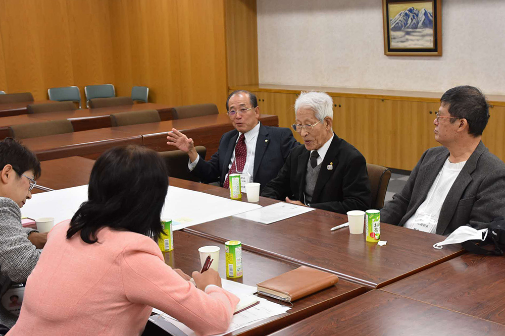 意見交換会の様子