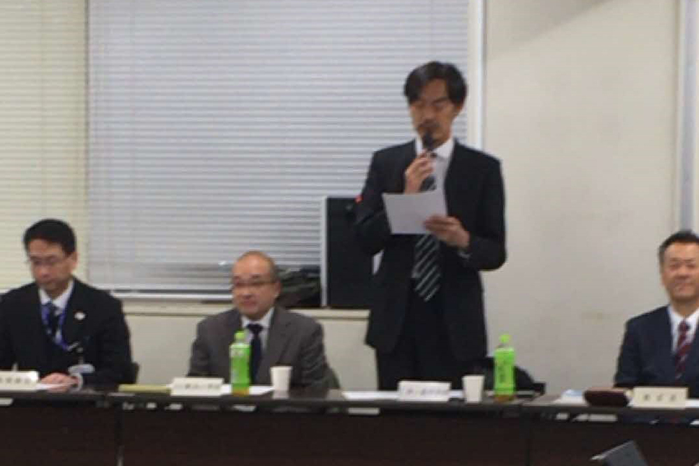 中学校PTA連合会の今井会長