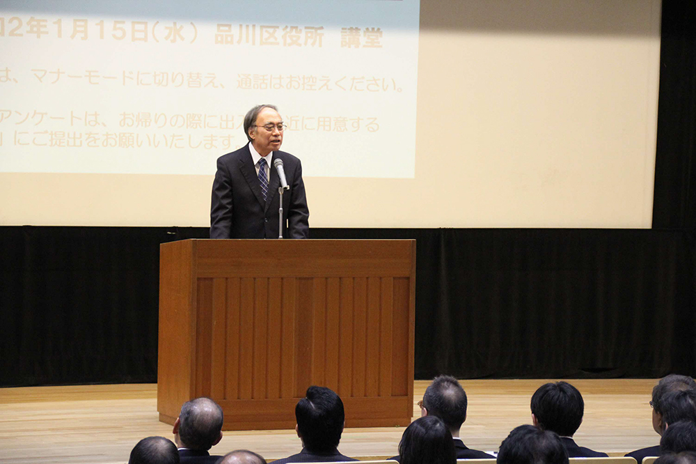 濱野区長あいさつ