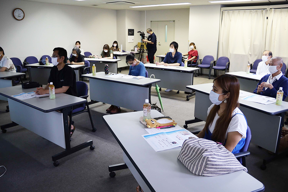 講習会に参加した皆さん