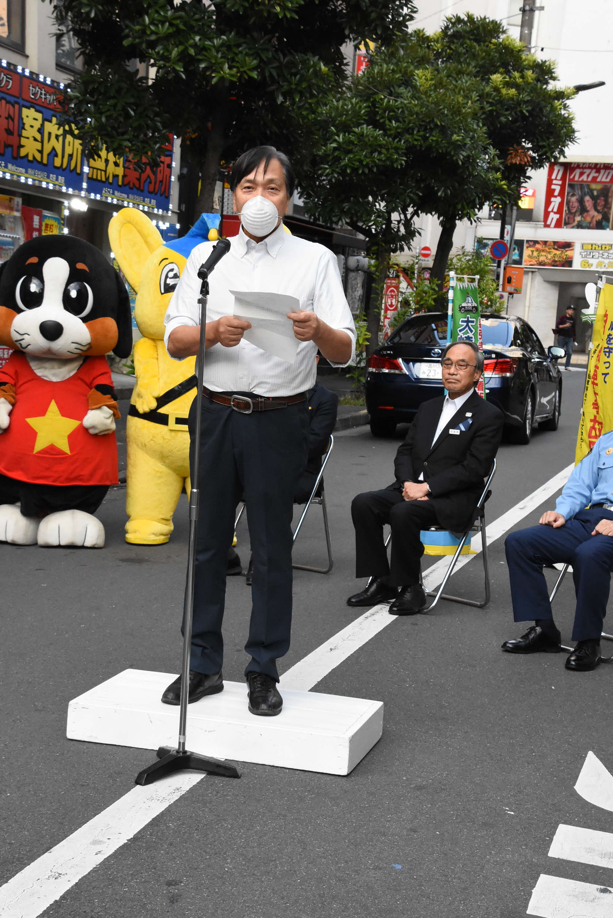 栗原 五反田中部町会長