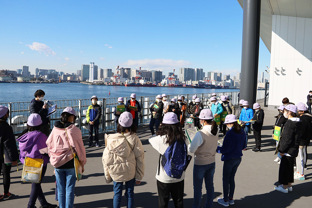 東京国際クルーズターミナルを見学