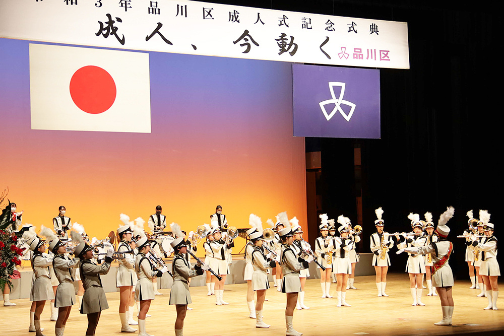 品川女子学院吹奏楽部のコンサート