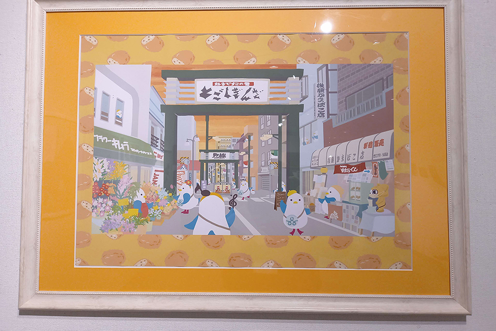 戸越銀座商店街を描いた作品