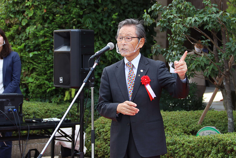 NPOまちづくり大井　神戸理事長