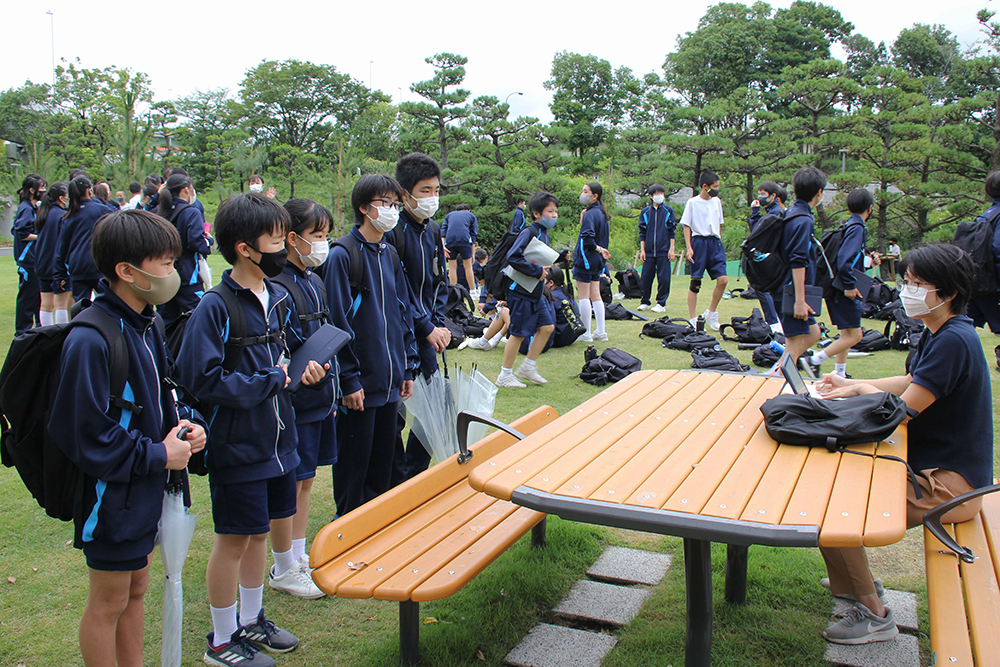 最後はしながわ区民公園に集合