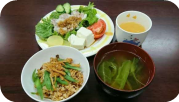 子ども食堂 ある日のメニュー