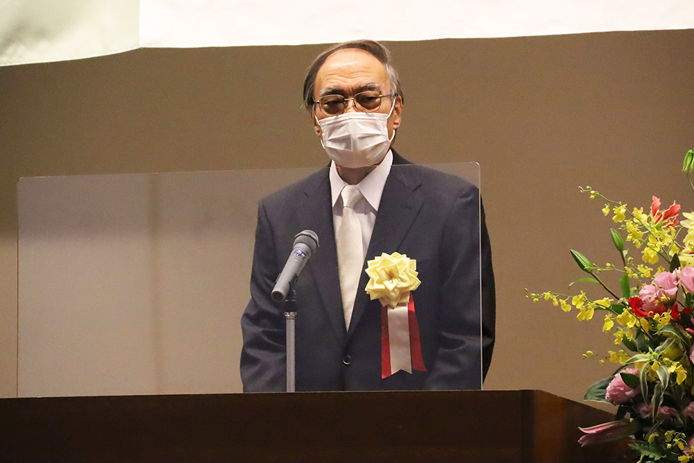 濱野区長祝辞