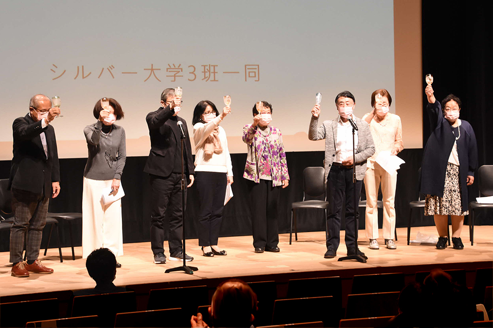3班の発表の様子
