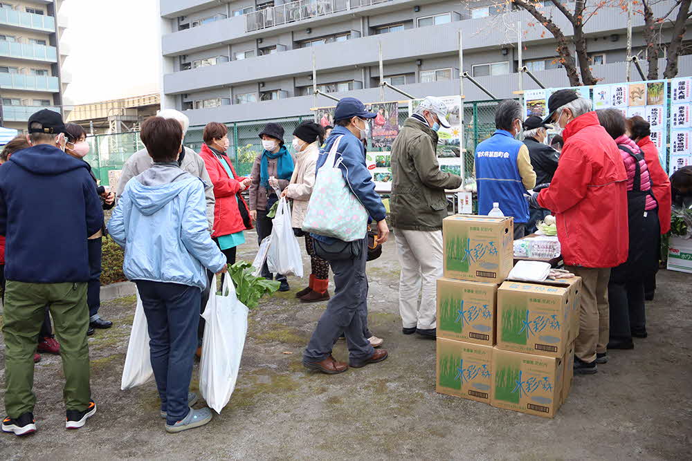 江戸野菜販売