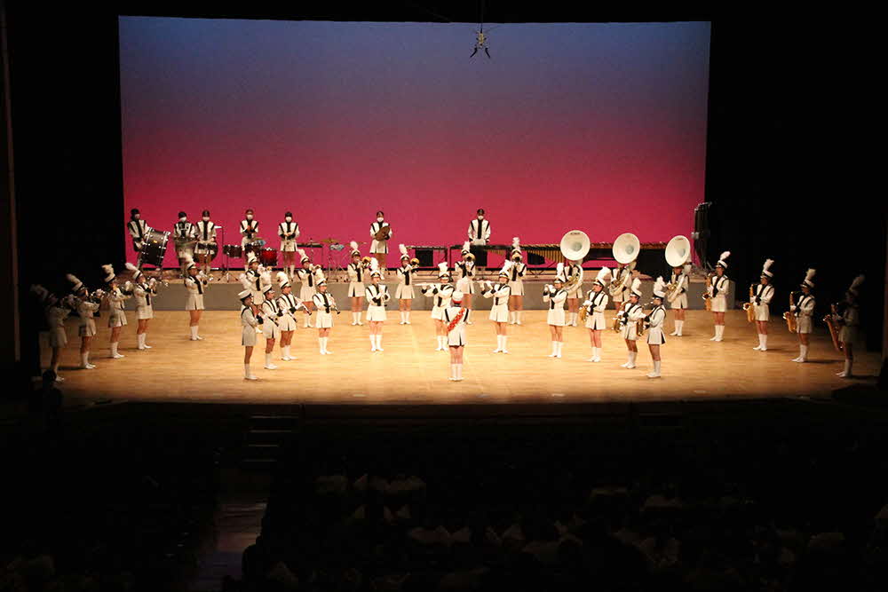 品川女子学園吹奏楽の演奏