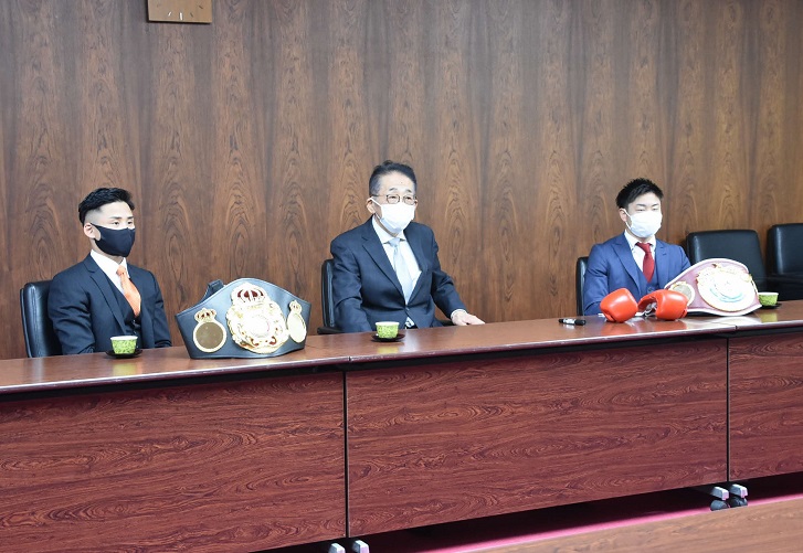 京口さん 渡辺会長 谷口さん