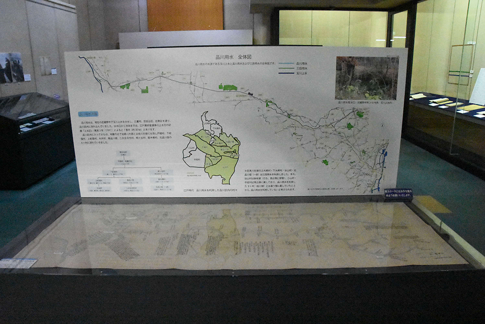 品川用水の全体図