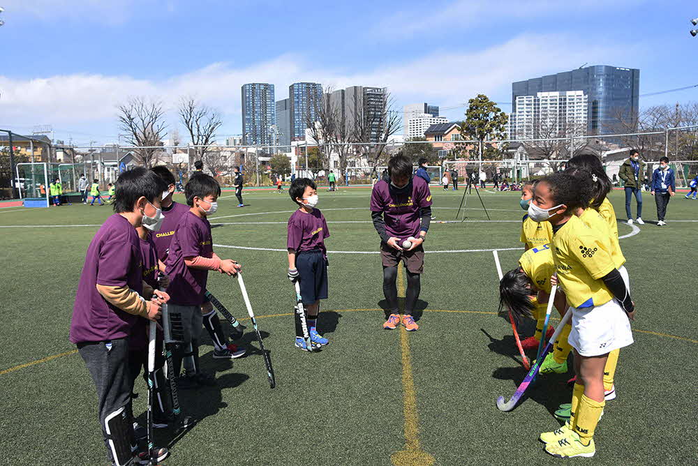 試合後の礼