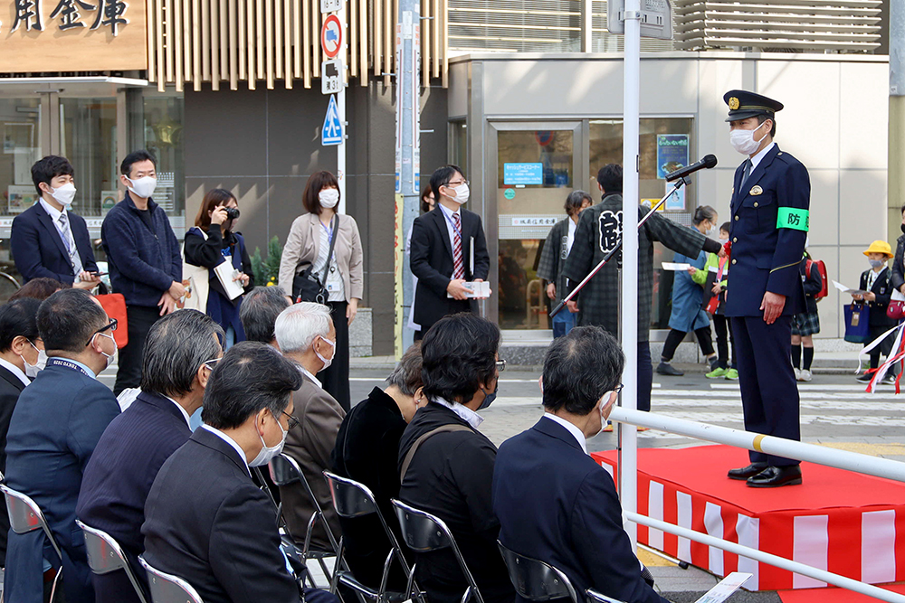 品川警察署　高橋所長あいさつ