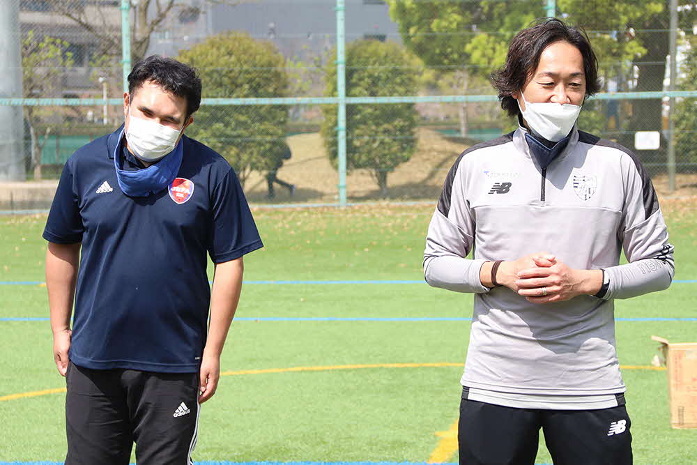 寺西選手と石川直弘さん