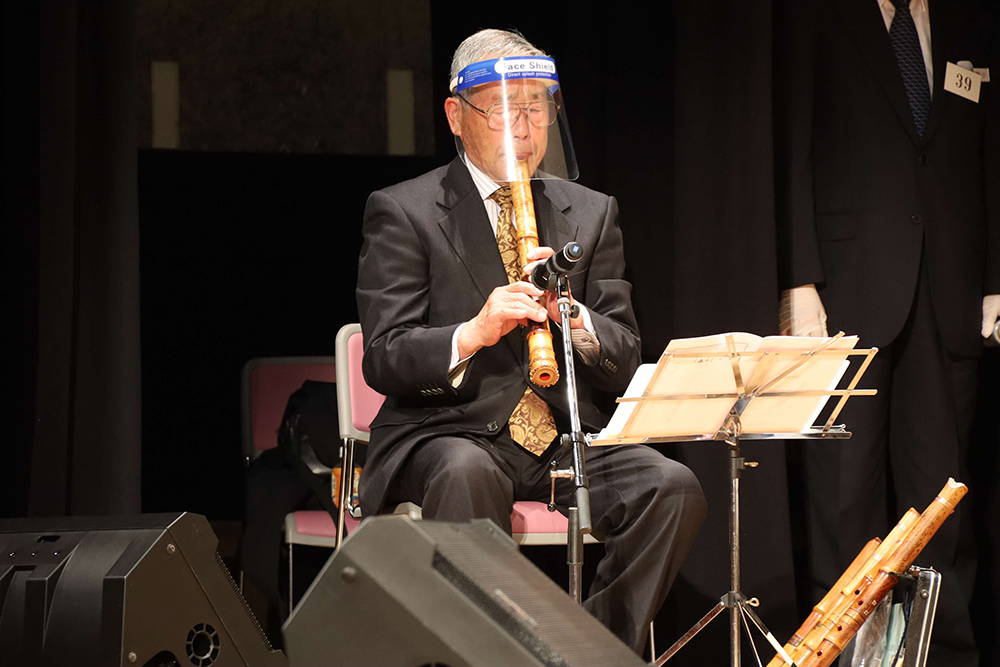 尺八演奏者