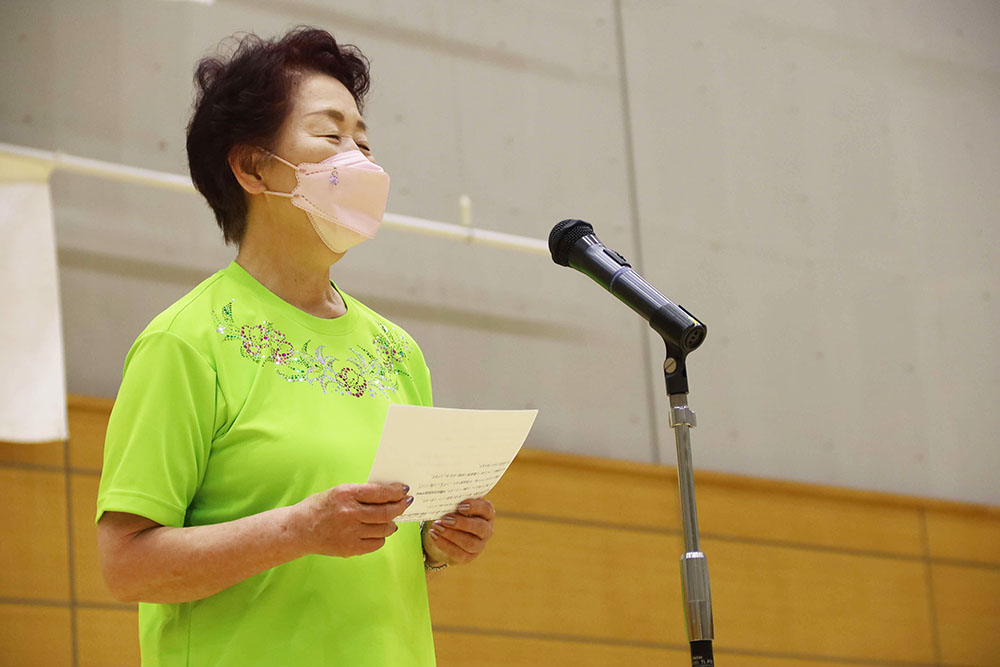 長田会長の挨拶