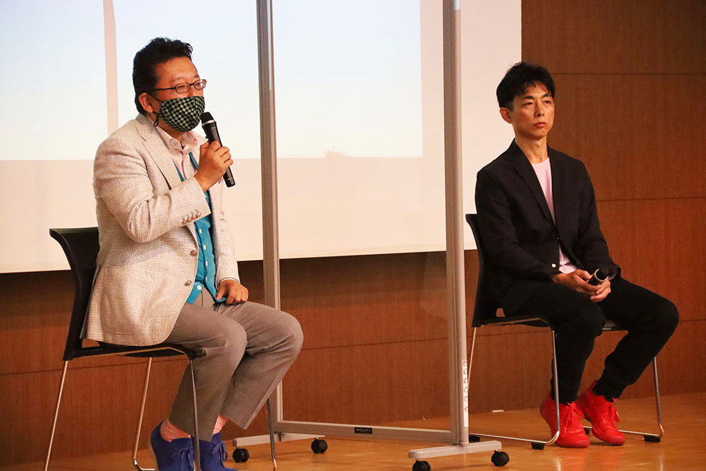 樺沢先生と角谷さんのトークセッション