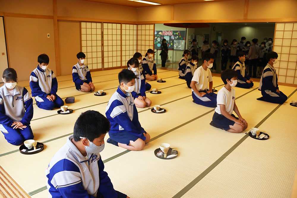 茶道教室全体の様子