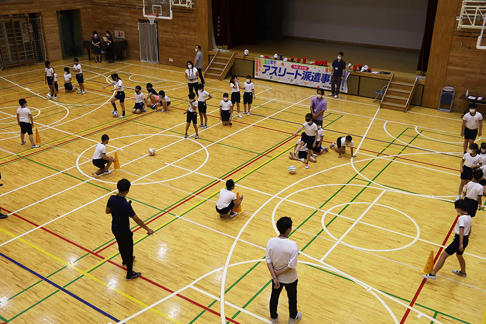 実技体験会場全体の様子