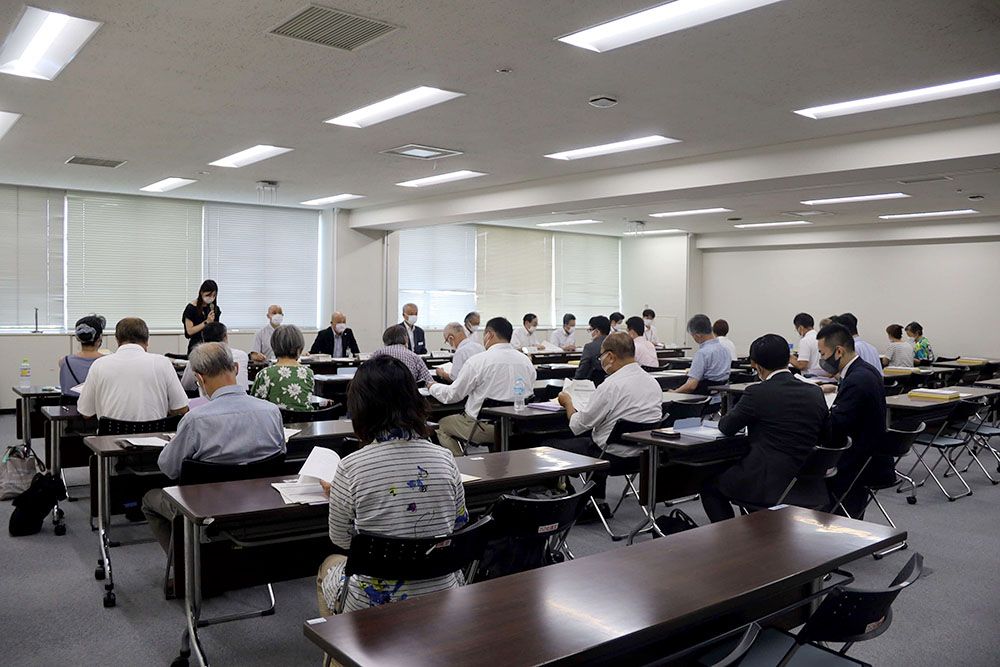 説明会会場の様子