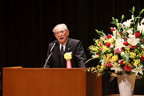 社会福祉協議会会長の祝辞