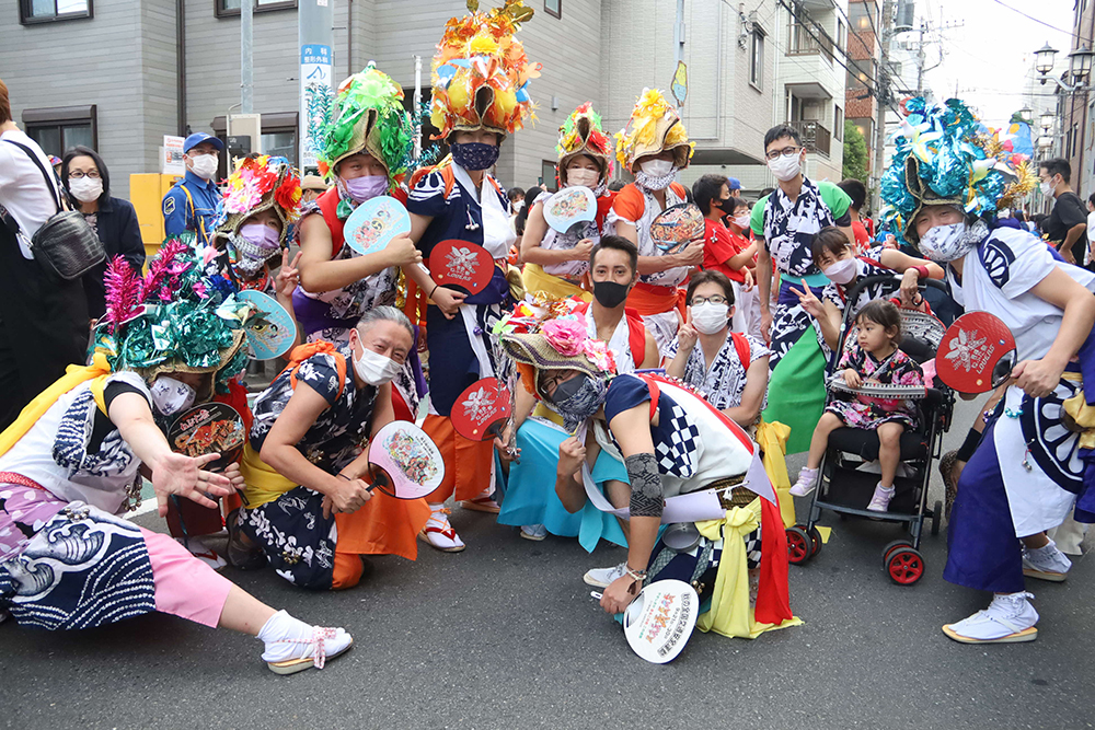 跳人の皆さん