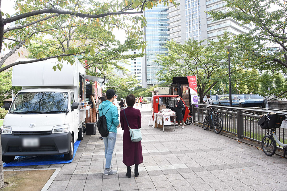 五反田水辺のふれあい広場広め