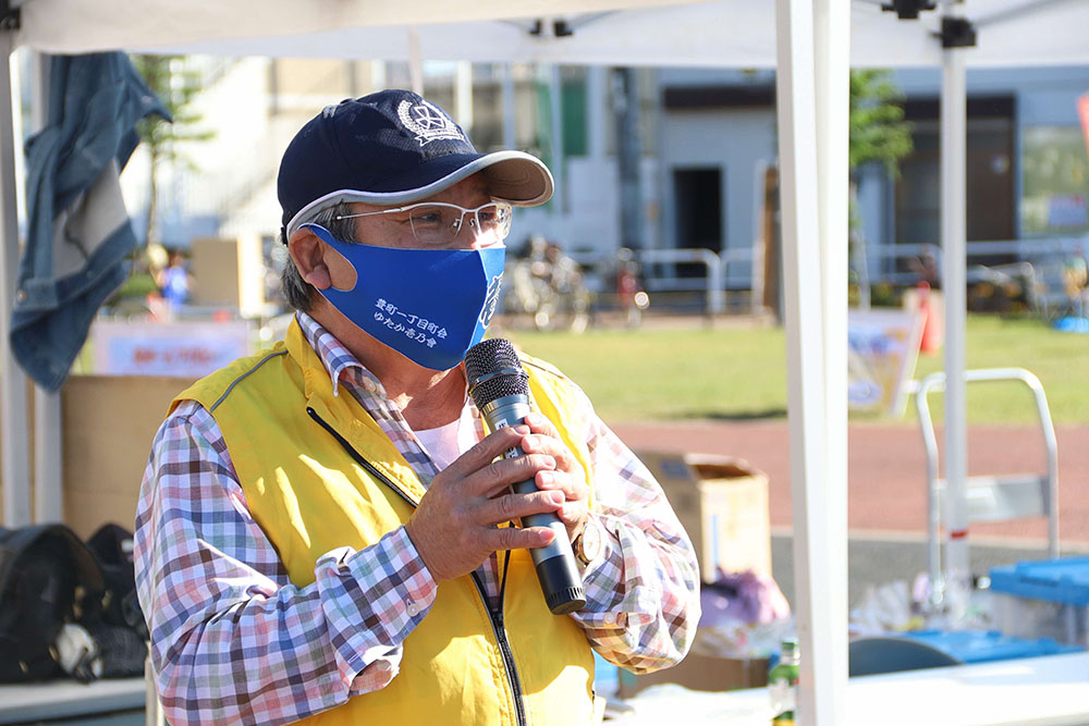 荏原第五地区委員会　平林会長