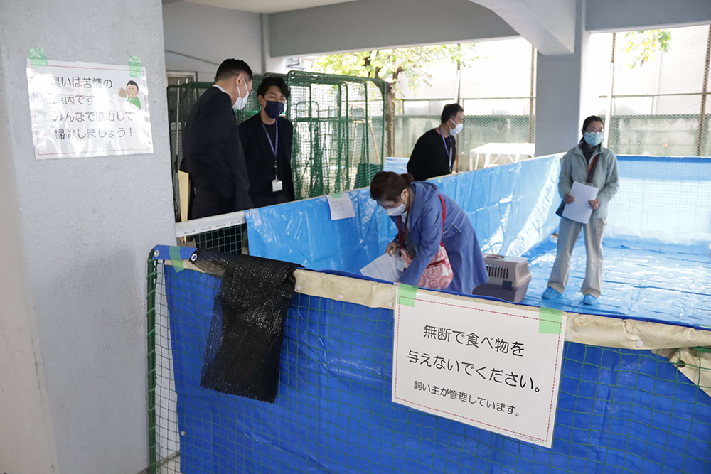 犬専用スペースを作る