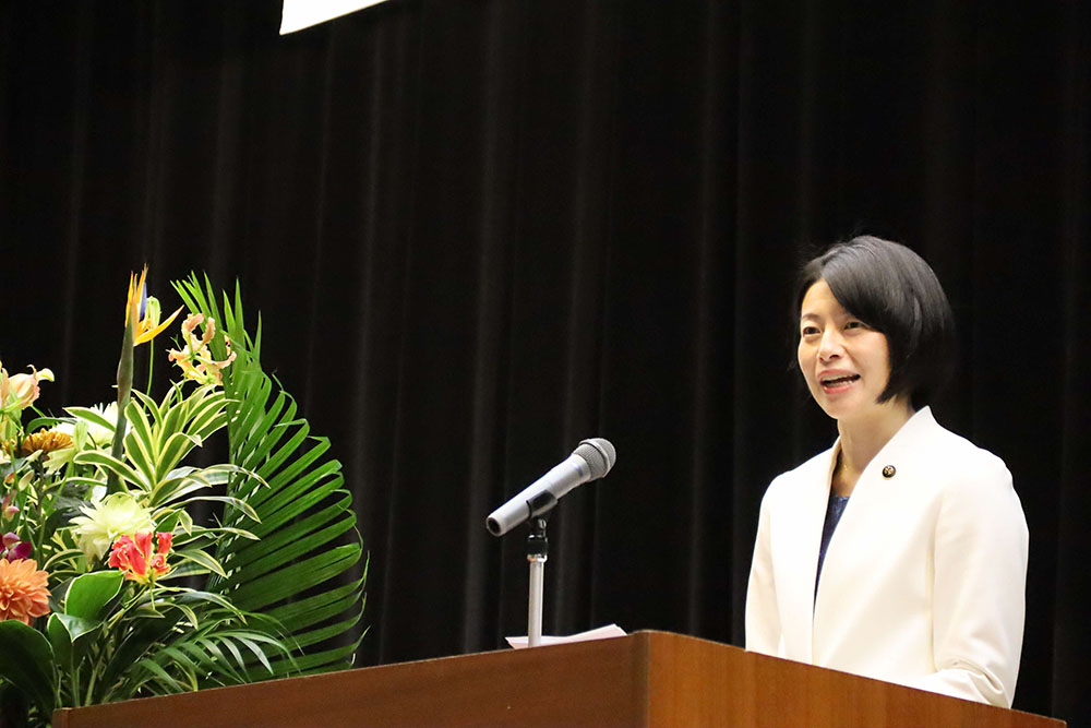 森澤区長のあいさつ