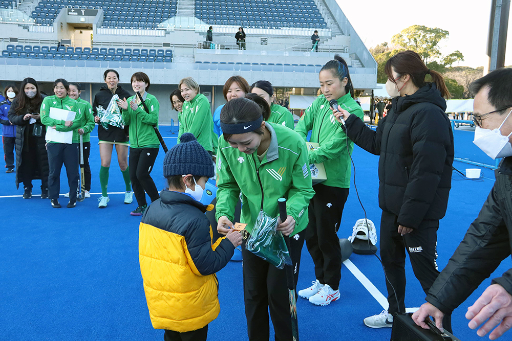 グッズが当たる抽選会