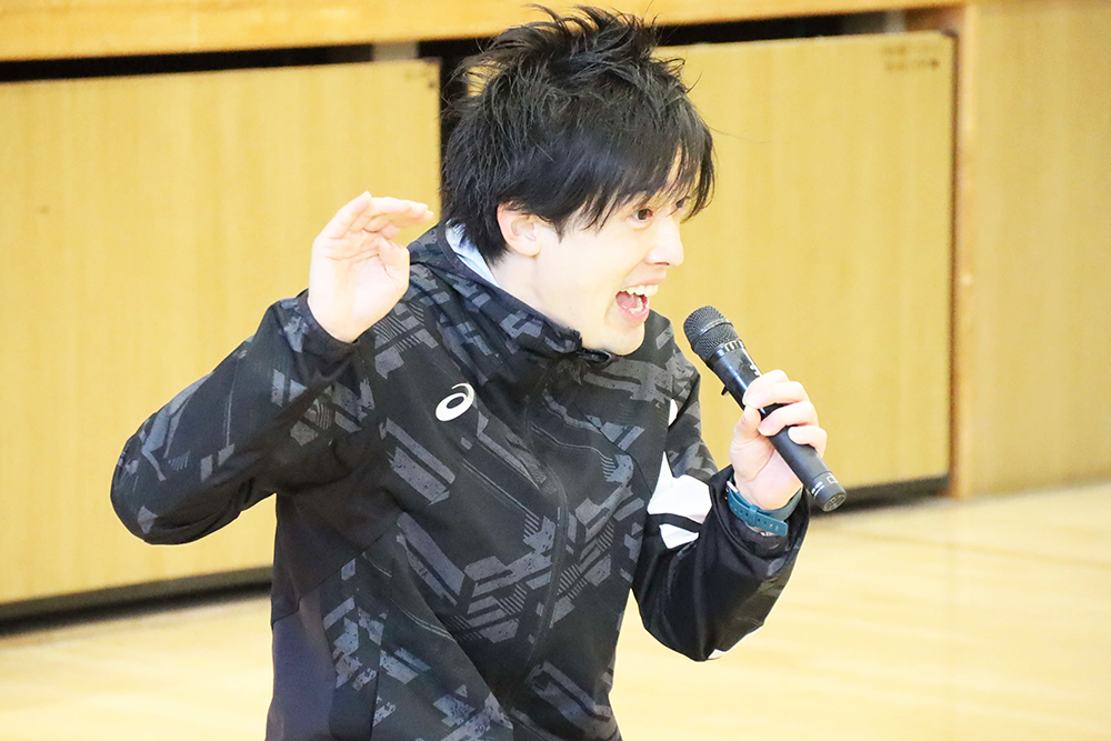 生山さんが教える様子