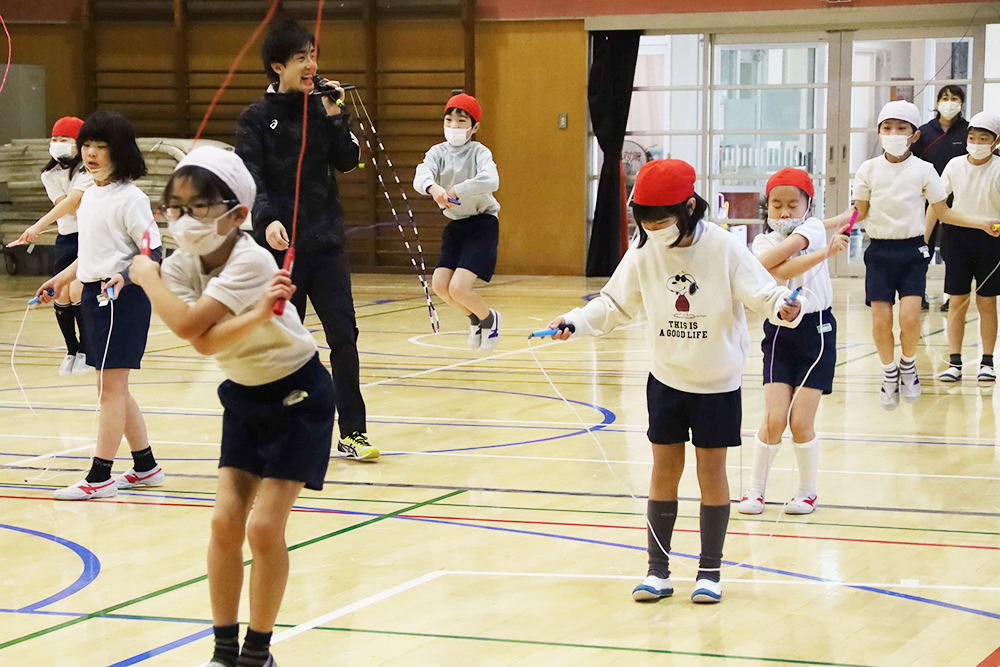 生山さんが教える様子