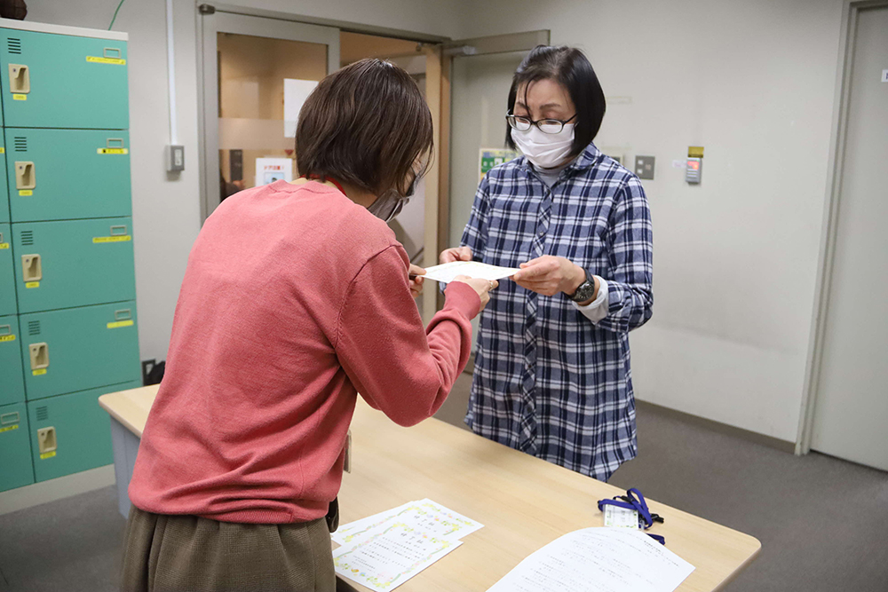 修了証手渡し広め