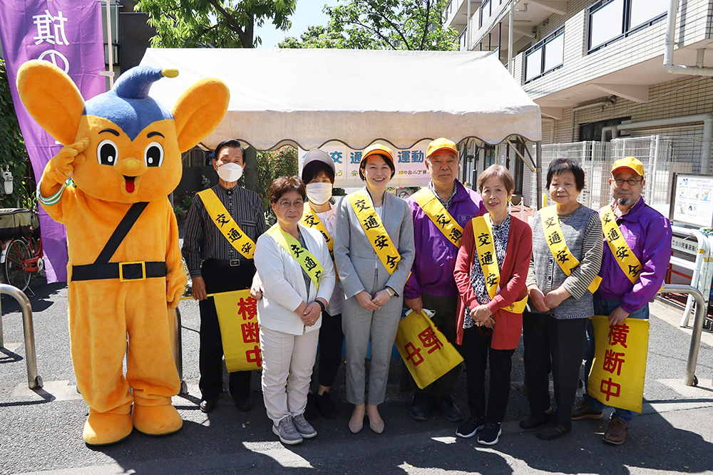 旗の台二丁目町会　記念撮影