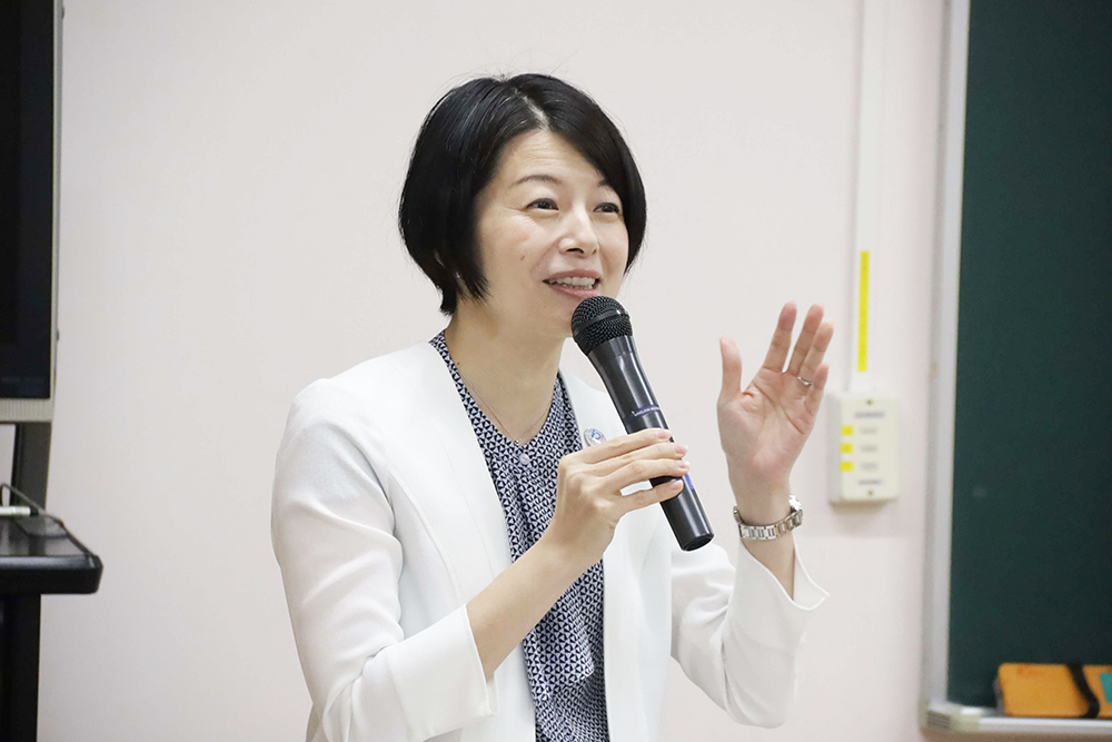 説明する森澤区長