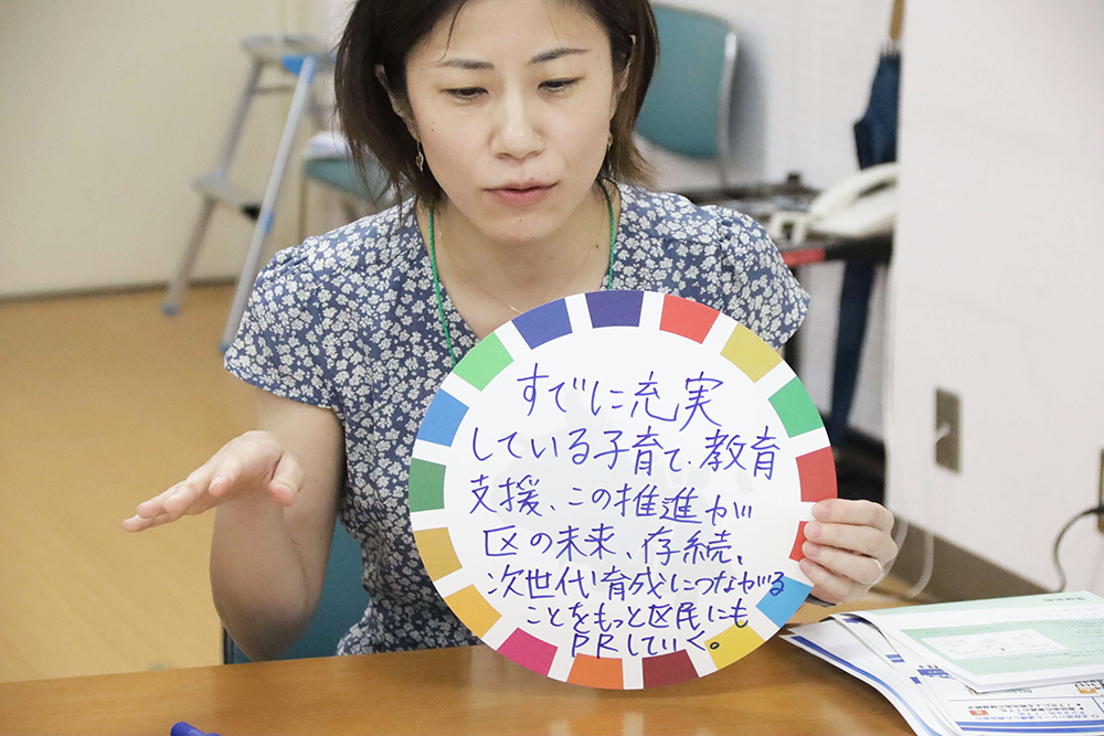 品川×SDGs宣言を書いた参加者